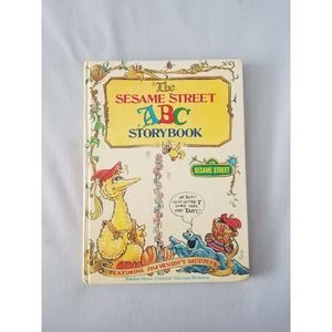 Vintage The Sesame Street ABC StoryBook Jim Hensons Muppets 1974 Hardcover